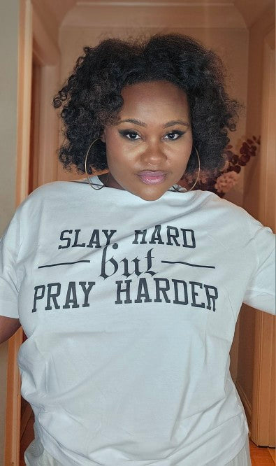 Slay Hard Play Harder Tee