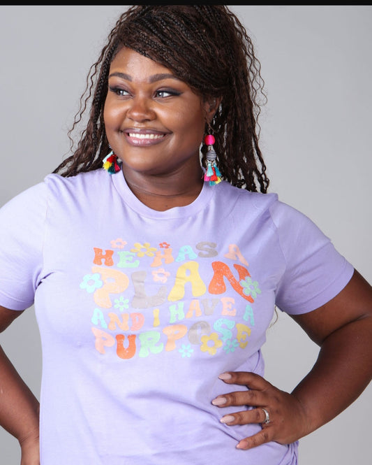 "He Has a Plan" Classi Tee