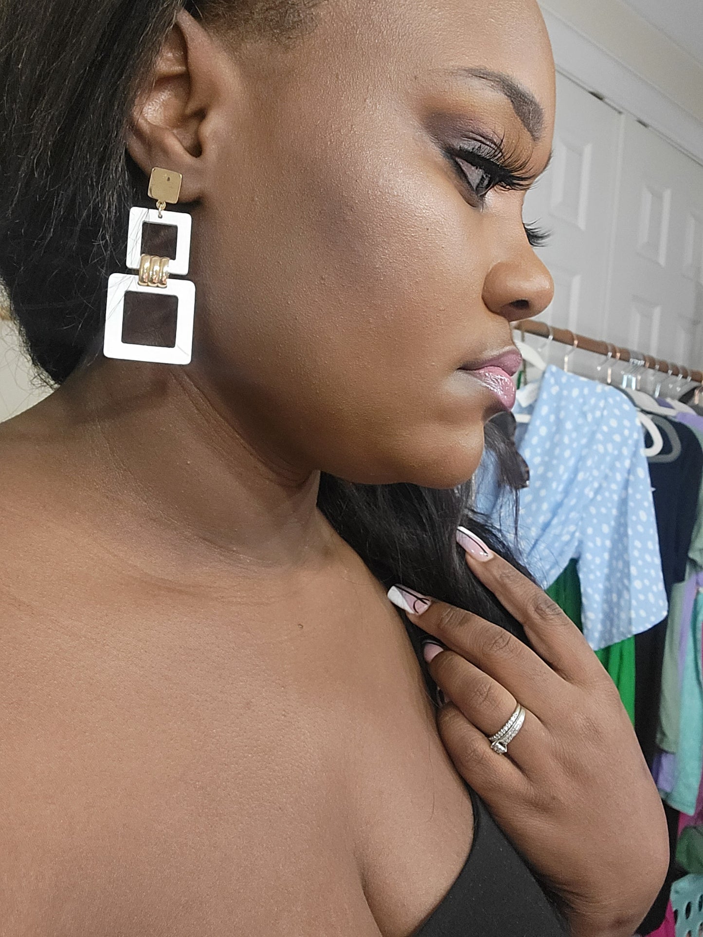 "Mean a Little Business Earrings